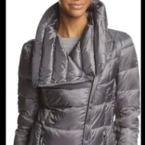 BCBG Max Azria Puffer‎ Down Jacket Gray - size XS